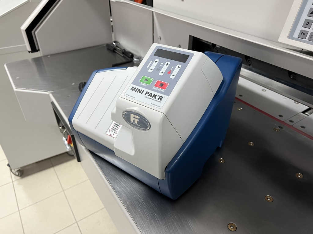 Mini Pak'r Air Cushion Machine Lidograf printing machines
